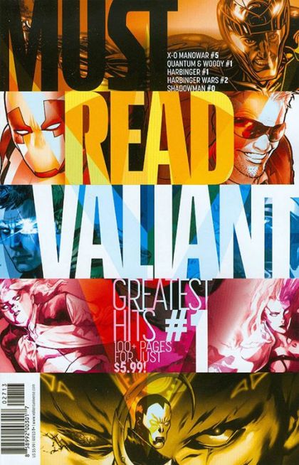 Must Read Valiant: Greatest Hits  |  Issue#1 | Year:2014 | Series:  | Pub: Valiant Entertainment | Lee Garbett Cover