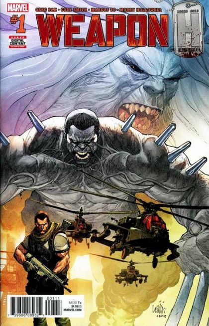 Weapon H A.W.O.L., Part 1 |  Issue#1A | Year:2018 | Series:  | Pub: Marvel Comics | Regular Leinil Francis Yu Cover