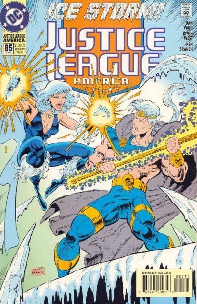 Justice League / International / America They Might Be Giants |  Issue#85A | Year:1994 | Series: Justice League | Pub: DC Comics | Direct Edition