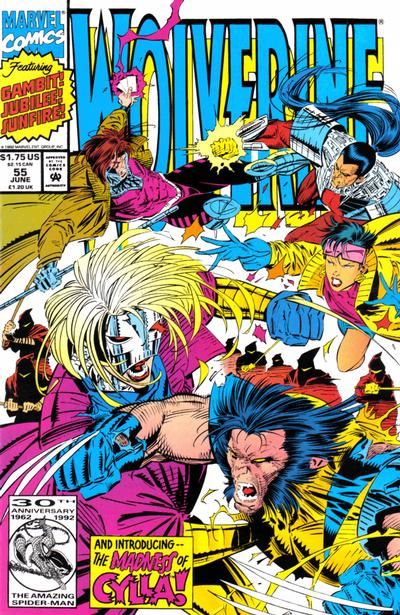 Wolverine, Vol. 2 Thirty Slashes Over Tokyo Or "Sayonara Yellow Brick Road" |  Issue#55A | Year:1992 | Series: Wolverine | Pub: Marvel Comics |
