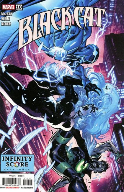 Black Cat, Vol. 2 Infinity Score, Part 3 |  Issue#10A | Year:2021 | Series:  | Pub: Marvel Comics | Pepe Larraz Regular