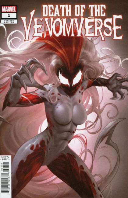 Death of the Venomverse  |  Issue#1E | Year:2023 | Series:  | Pub: Marvel Comics | Lesley Leirix Li Variant