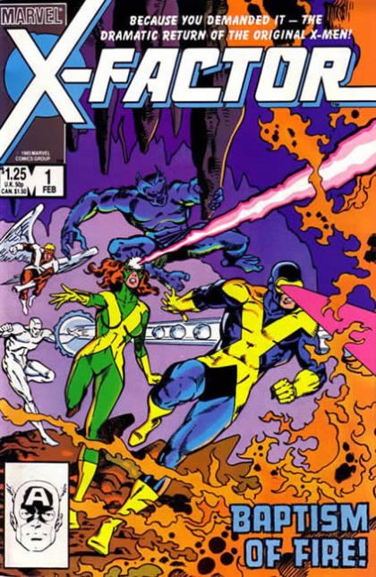 X-Factor, Vol. 1 Third Genesis |  Issue#1A | Year:1985 | Series: X-Factor | Pub: Marvel Comics | Direct Edition
