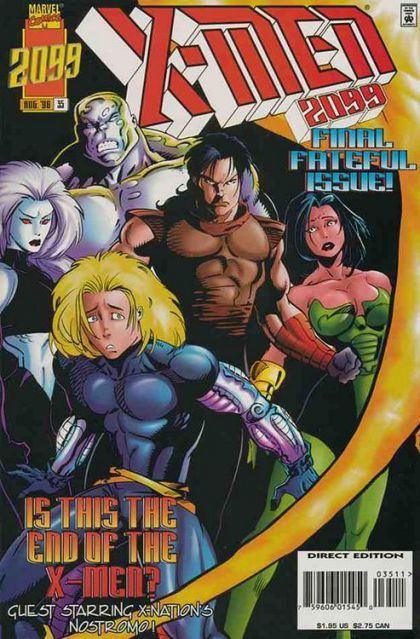 X-Men 2099 Lifeboat |  Issue#35A | Year:1996 | Series: X-Men | Pub: Marvel Comics | Direct Edition