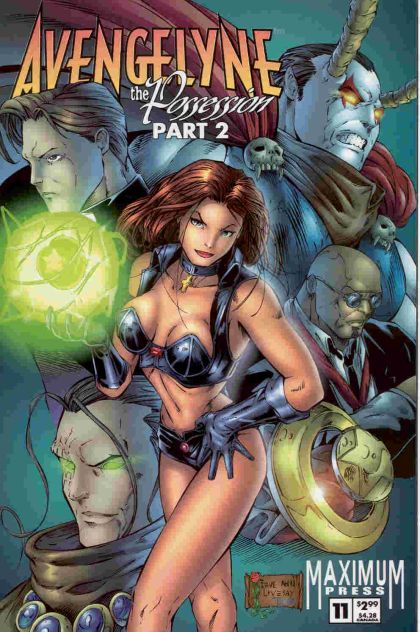 Avengelyne, Vol. 2 The Possession, Part 2 |  Issue#11A | Year:1997 | Series: Avengelyne | Pub: Maximum Press | Dave Ahn Cover