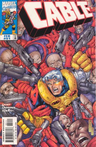 Cable, Vol. 1 The Hellfire Hunt, Part 4: Faith And Deception |  Issue#51A | Year:1997 | Series:  | Pub: Marvel Comics | Direct Edition