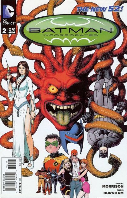 Batman Incorporated, Vol. 2 Leviathan, Part 2: Eye Of The Gorgon |  Issue#2A | Year:2012 | Series: Batman | Pub: DC Comics | Chris Burnham Regular Cover