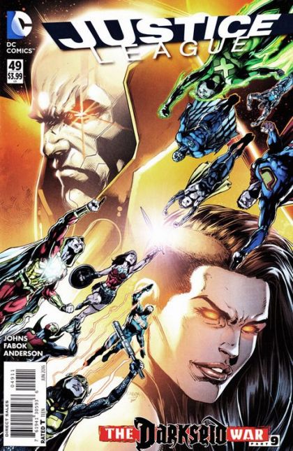 Justice League, Vol. 1 Darkseid War, Chapter 9: Power Mad |  Issue#49A | Year:2016 | Series: Justice League | Pub: DC Comics | Regular Jason Fabok Cover