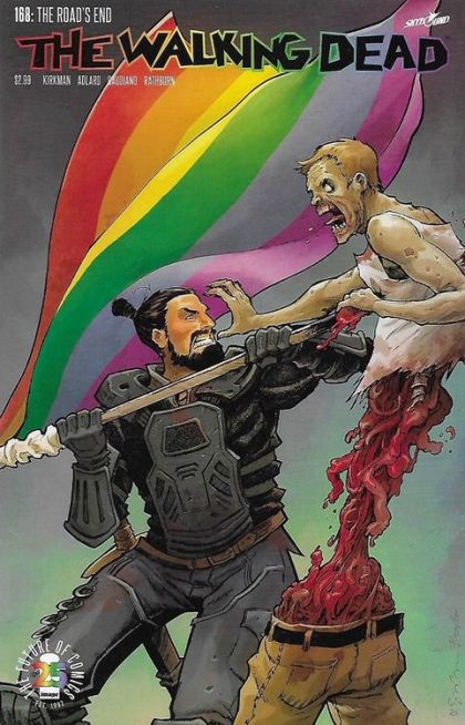 The Walking Dead A Certain Doom, Part 6 |  Issue#168B | Year:2017 | Series: The Walking Dead | Pub: Image Comics | Pride Month Variant Cover