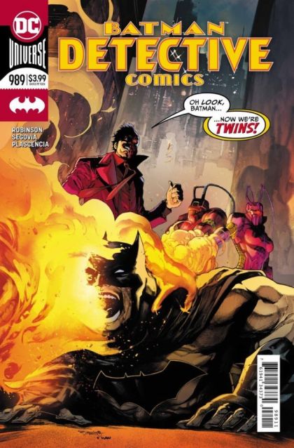Detective Comics, Vol. 3 Deface the Face, An Optimistic Man |  Issue#989A | Year:2018 | Series: Batman | Pub: DC Comics | Regular Stephen Segovia Cover
