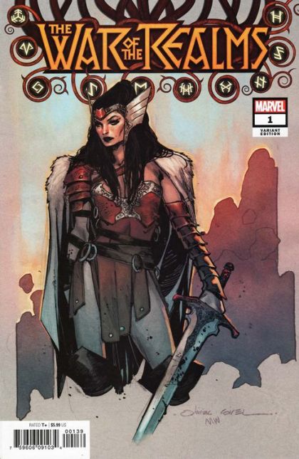War of the Realms War of the Realms - Chapter One: The Last Realm Standing |  Issue#1Z | Year:2019 | Series:  | Pub: Marvel Comics | Variant Olivier Coipel Cover