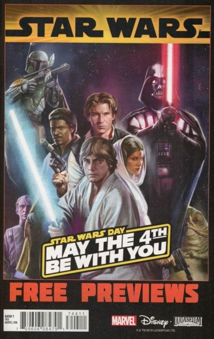 Star Wars May the 4th Previews  |  Issue#1 | Year:2019 | Series: Star Wars | Pub: Marvel Comics | Free Comic Book Day 2019 Edition