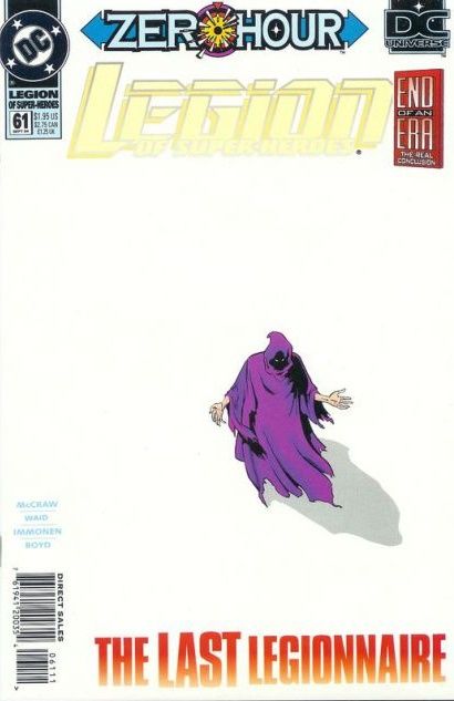 Legion of Super-Heroes, Vol. 4 End of an Era - Finale: Borrowed Time |  Issue#61 | Year:1994 | Series: Legion of Super-Heroes | Pub: DC Comics | Direct Edition