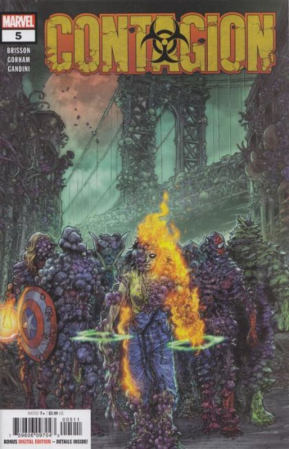 Contagion, Vol. 1  |  Issue#5A | Year:2019 | Series:  | Pub: Marvel Comics | Juan Jose Ryp & Jesus Aburtov Cover