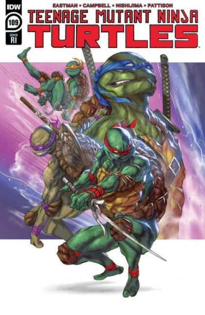 Teenage Mutant Ninja Turtles, Vol. 5  |  Issue#109C | Year:2020 | Series: Teenage Mutant Ninja Turtles | Pub: IDW Publishing | Incentive Daniel Chavez Variant Cover