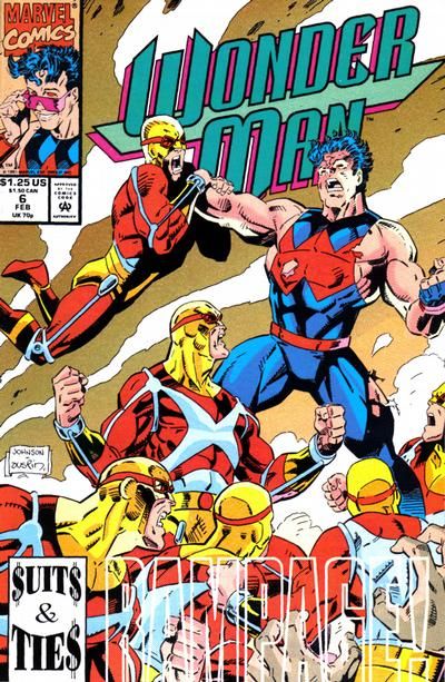 Wonder Man, Vol. 2 Tough Measures |  Issue#6A | Year:1992 | Series: Wonder Man | Pub: Marvel Comics | Direct Edition