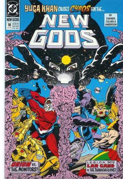 New Gods, Vol. 3 Life Infinite |  Issue#18 | Year:1990 | Series: New Gods | Pub: DC Comics |
