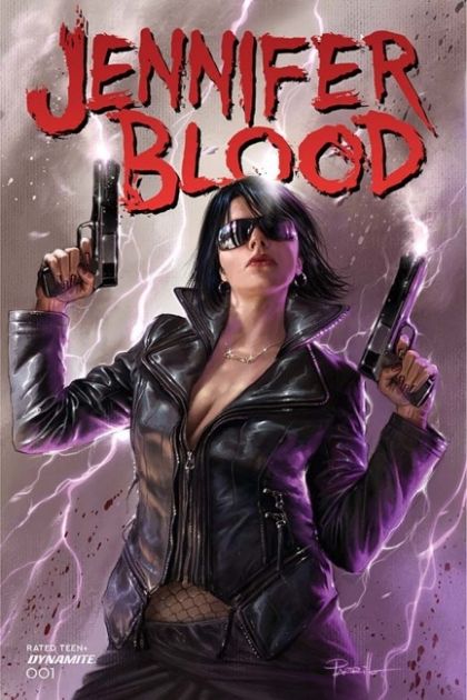 Jennifer Blood, Vol. 2  |  Issue#1A | Year:2021 | Series:  | Pub: Dynamite Entertainment | Regular Lucio Parrillo Cover