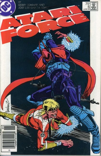 Atari Force, Vol. 2 &quot;A Meeting With Life And Death&quot; |  Issue#6B | Year:1984 | Series:  | Pub: DC Comics | Newsstand Edition