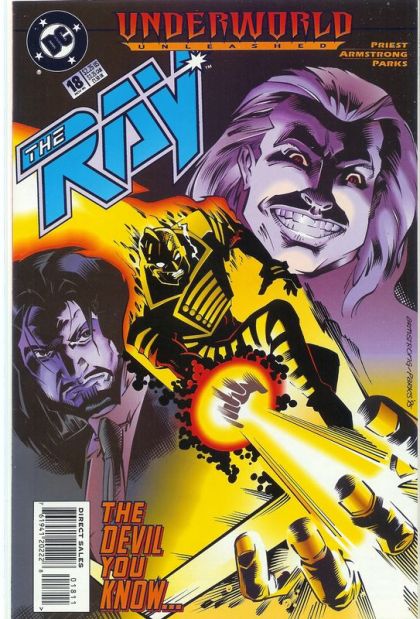 The Ray, Vol. 2 Underworld Unleashed - Monster, Part 2 |  Issue#18A | Year:1995 | Series: The Ray | Pub: DC Comics | Direct Edition