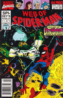 Web of Spider-Man, Vol. 1 Annual Spidey's Totally Tiny Adventure - Part 3: Up From SlaverySalesday for a Shootout; Eleven Angry Men...And One Angry Woman; Child Star |  Issue