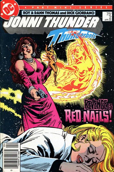 Jonni Thunder Red Nails in the Sunset! |  Issue#2B | Year:1985 | Series:  | Pub: DC Comics | Newsstand Edition
