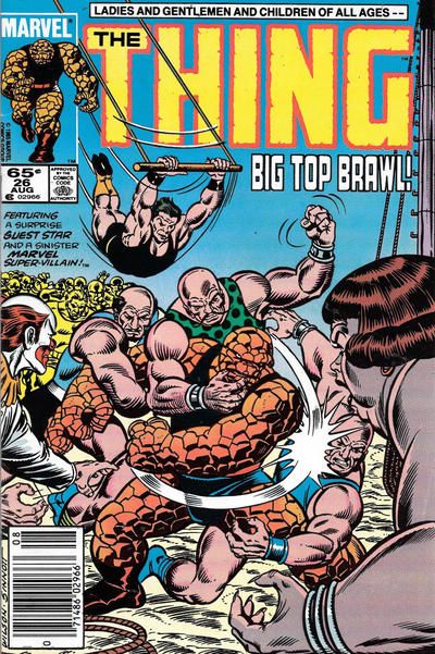 The Thing, Vol. 1 Runaways |  Issue#26B | Year:1985 | Series: Fantastic Four | Pub: Marvel Comics | Newsstand Edition
