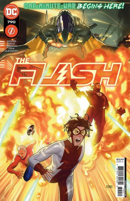 Flash, Vol. 5 The One Minute War, Zero Point |  Issue#790A | Year:2023 | Series: Flash | Pub: DC Comics | Regular Taurin Clarke Cover