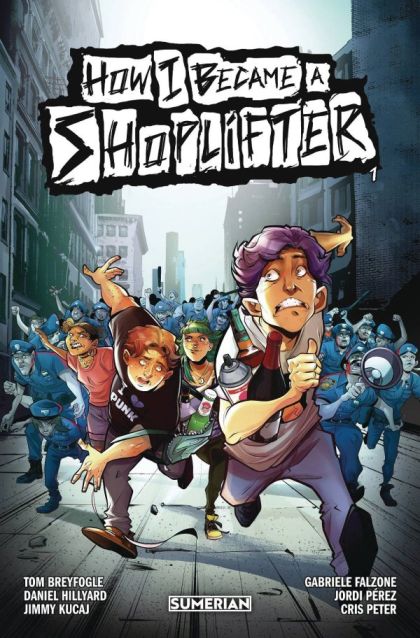 How I Became A Shoplifter  |  Issue#1C | Year:2023 | Series:  | Pub: Sumerian Comics | Giulia Giacomino Variant