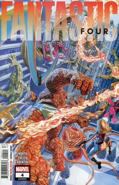 Fantastic Four, Vol. 7 The Baxter Initiative |  Issue#4A | Year:2023 | Series: Fantastic Four | Pub: Marvel Comics | Alex Ross Regular