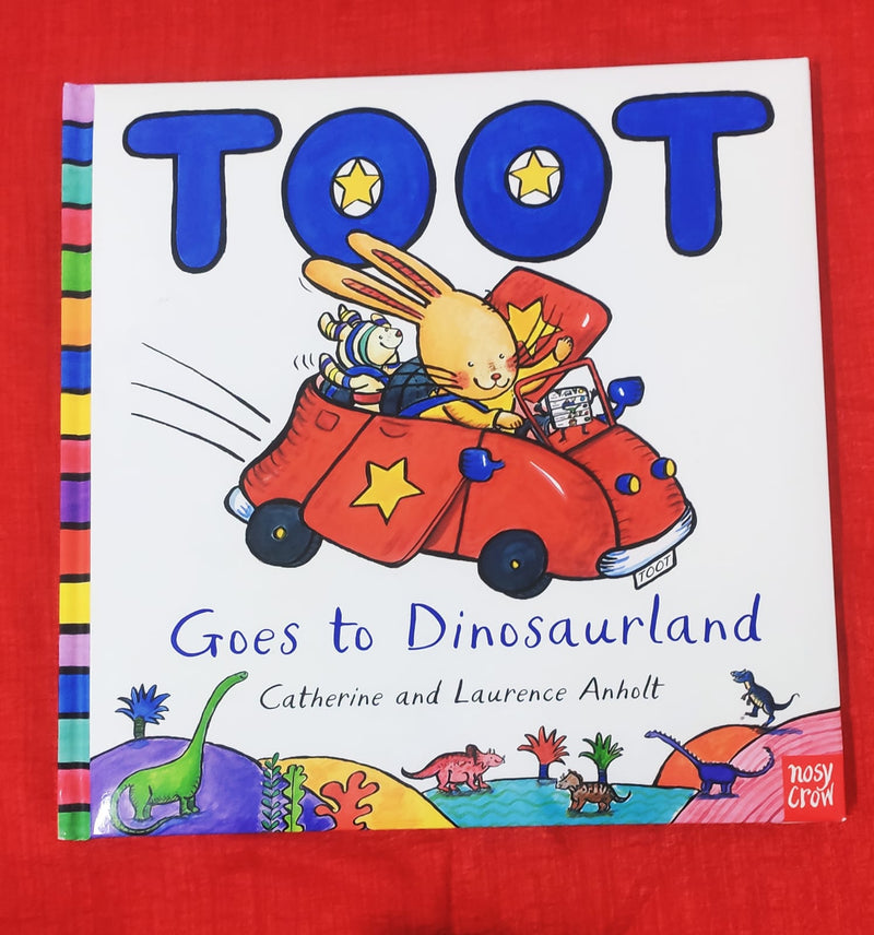 Toot goes to Dinosaurland | Picture Story Book | For 3-5 Years Old | Hardcover | SKU: 2405_101_A104
