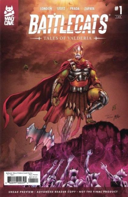 Battlecats: Tales Of Valderia  |  Issue#1B | Year:2020 | Series:  | Pub: Mad Cave