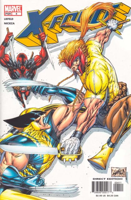 X-Force, Vol. 2 The Enemies Of My Enemies... |  Issue#4A | Year:2004 | Series: X-Force | Pub: Marvel Comics | Rob Liefeld Regular
