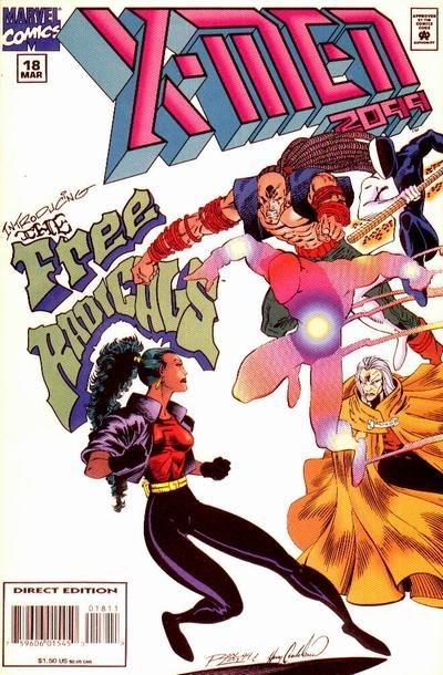 X-Men 2099 Free Radical Chic |  Issue#18A | Year:1995 | Series: X-Men | Pub: Marvel Comics | Direct Edition