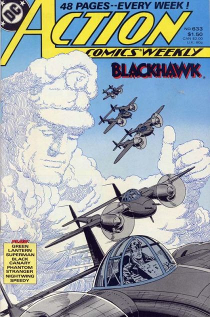 Action Comics, Vol. 1 Apocalypse / Knock 'em Dead, Part 10 / Rocks and Hard Places, Part 8: Behind Closed Doors / Blood and Sand / Cat and Mouse, Part 3 / Gremlins at Twelve O'clock |  Issue#633 | Year:1988 | Series:  | Pub: DC Comics |