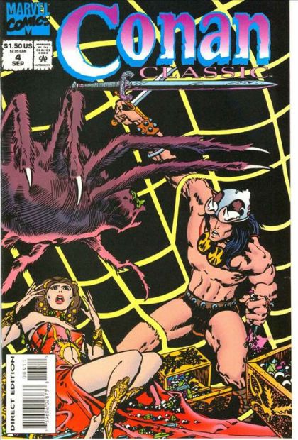 Conan Classic Tower of the Elephant |  Issue#4A | Year:1994 | Series: Conan | Pub: Marvel Comics | Direct Edition