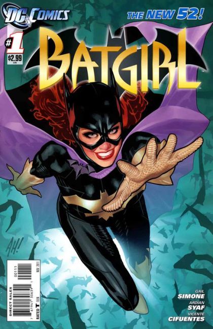 Batgirl, Vol. 4 Shattered |  Issue#1A | Year:2011 | Series: Batgirl | Pub: DC Comics | Adam Hughes Regular