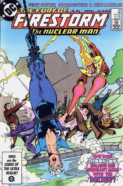 Firestorm, the Nuclear Man, Vol. 2 (1982-1990) Justice: Lost and Found |  Issue#49A | Year:1986 | Series: Firestorm | Pub: DC Comics | Direct Edition