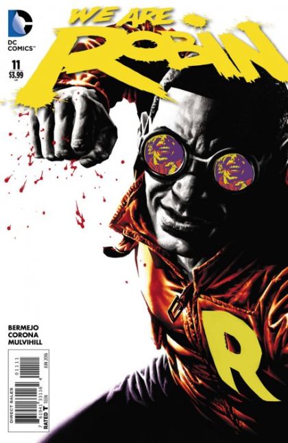 We Are Robin We are Jokers Part Five |  Issue#11A | Year:2016 | Series:  | Pub: DC Comics | Regular Lee Bermejo Cover