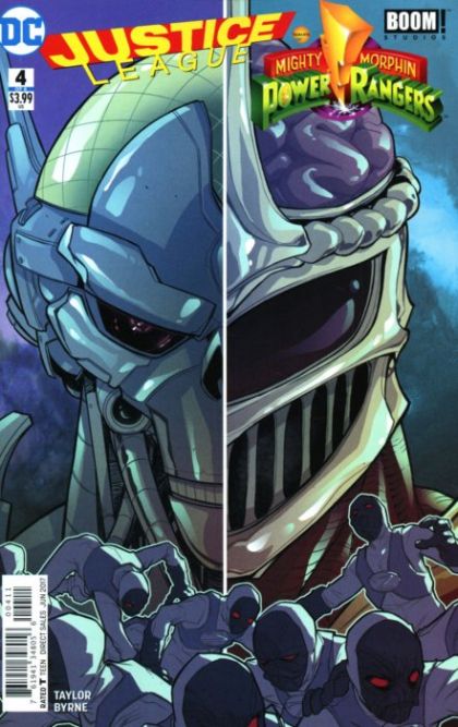 Justice League / Mighty Morphin Power Rangers  |  Issue#4 | Year:2017 | Series:  | Pub: DC Comics / Boom! Studios | Karl Kerschl Regular