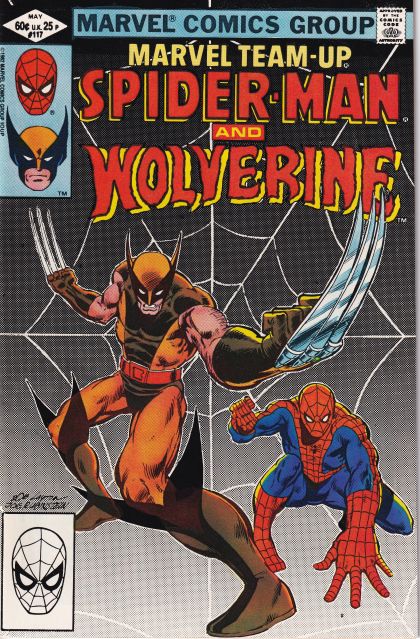 Marvel Team-Up, Vol. 1 Serpents and Senses |  Issue#117A | Year:1982 | Series: Marvel Team-Up | Pub: Marvel Comics | Direct Edition