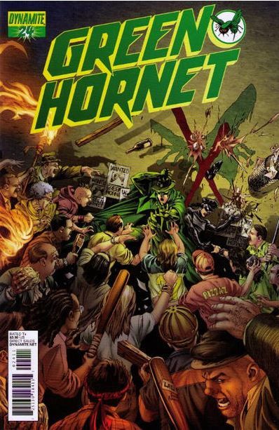 Green Hornet (Dynamite) Outcast, Part 2 |  Issue#24C | Year:2012 | Series: Green Hornet | Pub: Dynamite Entertainment | Jonathan Lau Cover