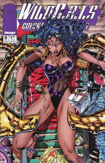 WildC.A.T.s, Vol. 1 Down Time / Passed Lives |  Issue#8A | Year:1994 | Series: WildC.A.T.S | Pub: Image Comics | Direct Edition