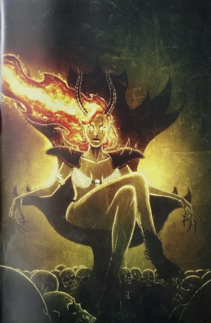 Hell Sonja  |  Issue#1AA | Year:2022 | Series:  | Pub: Dynamite Entertainment | ComicTom101/Mill Geek Comics February 2022 Mystery Mail Call Exclusive Variant