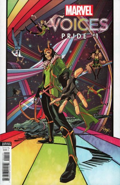 Marvel's Voices: Pride, Vol. 2 All My Exes in the Nexus / Ancient & Modern / LGBT-D / Perfectly Scene / Stay Outta My Mind Turf,  Jack / Over the Rainbow / Permanent Sleepover |  Issue#1B | Year:2022 | Series:  | Pub: Marvel Comics | Amy Reeder Variant