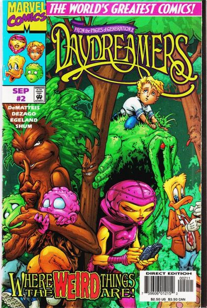 Daydreamers  |  Issue#2A | Year: | Series: Daydreamers | Pub: Marvel Comics | Direct Edition
