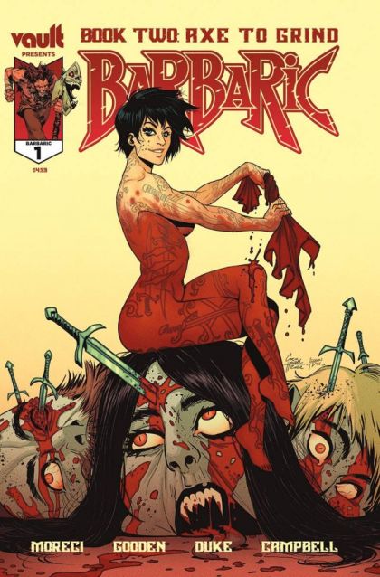 Barbaric: Axe To Grind  |  Issue#1B | Year:2022 | Series:  | Pub: Vault Comics | Corin Howell Variant