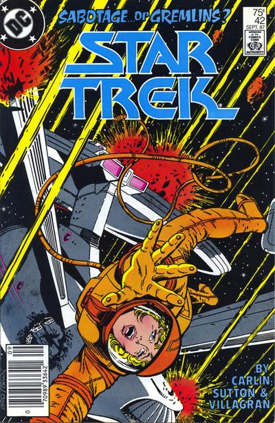 Star Trek, Vol. 1 The Corbomite Effect |  Issue#42B | Year:1987 | Series: Star Trek | Pub: DC Comics | Newsstand Edition