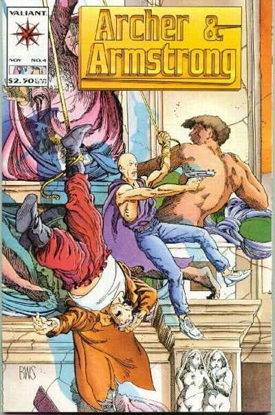 Archer & Armstrong, Vol. 1 If Killer Ninja Nuns Be My Destiny |  Issue#4 | Year:1992 | Series:  | Pub: Valiant Entertainment |
