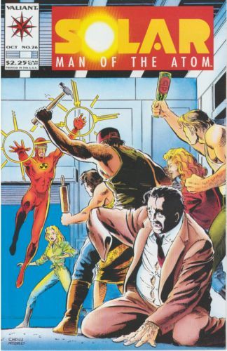 Solar, Man of the Atom, Vol. 1 A Town Called Malice |  Issue#26 | Year:1993 | Series:  | Pub: Valiant Entertainment |